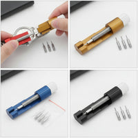 Watch Link Remover with Replacement Pins Screw-Driven Tool Sizing for DIYers