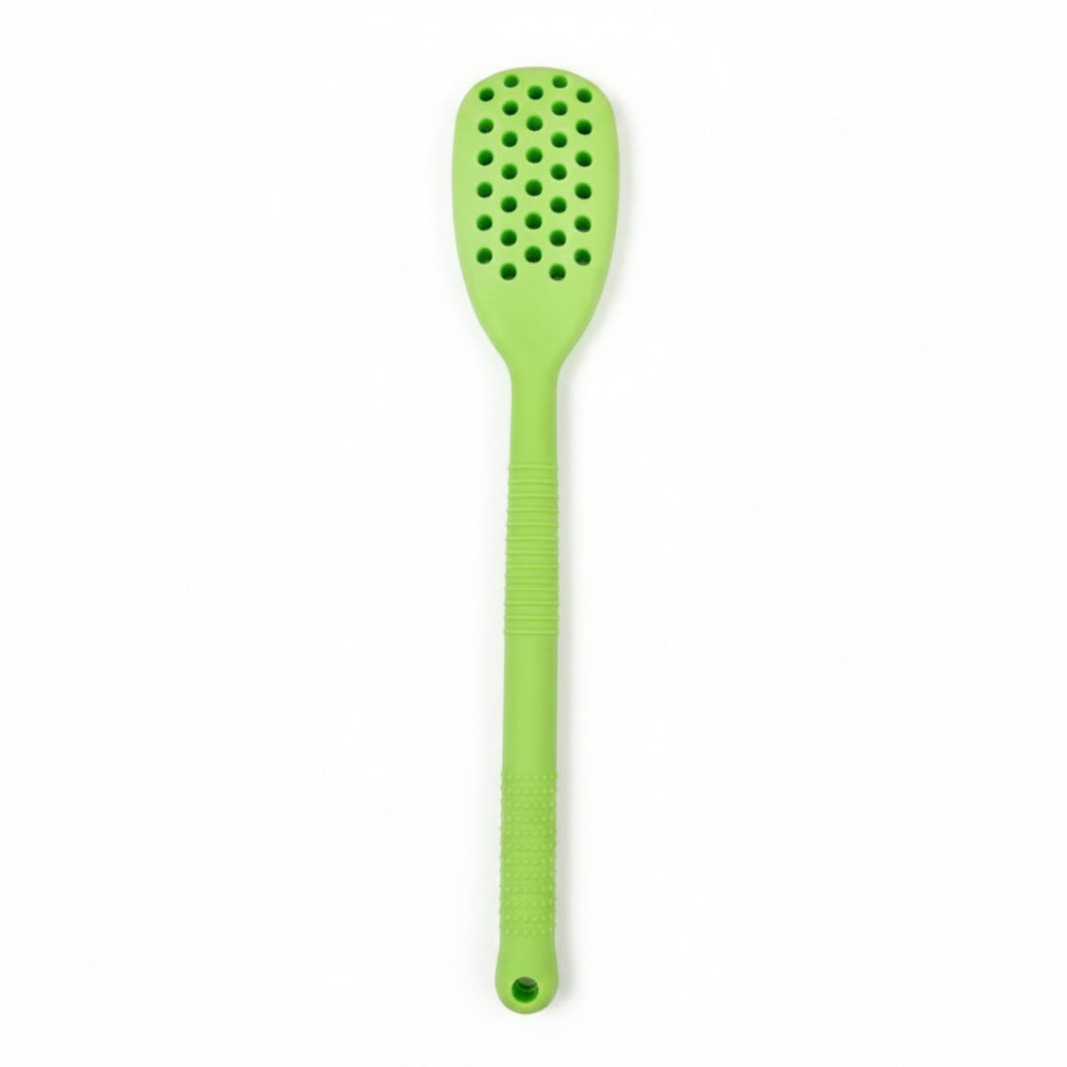 Back Massage Silicone Massage Board Neck Massage Body Massager Scraping Tool Handled Paddle Ribbed Grip Suitable for Personal Care Daily Use