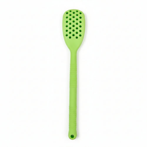 Back Massage Silicone Massage Board Neck Massage Body Massager Scraping Tool Handled Paddle Ribbed Grip Suitable for Personal Care Daily Use