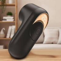 Battery-Powered Fuzz Remover Easy to Clean Household Maintenance Digital Screen
