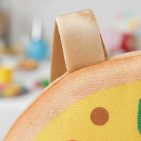 Pizza Costume Includes Hat Pizza Cosplay Set Double-Sided for Performances, Kids