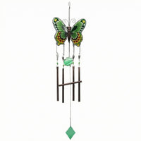 Butterfly Wind Chime Easy to Hang Home Decor Decorative for Courtyard, Indoor