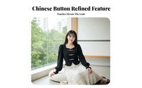 2 Pieces Jumper Dress with Inner Blouse inclusive Size accommodating women's Apparel