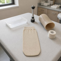 Elastic Prosthetic Stocking Sleeve Flexible Knitted Stretch Sleeve Hemmed Border