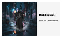 Medieval Assassin Cosplay Coat Soft Comfortable Material for Goth Enthusiasts