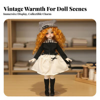 30cm Doll Clothes to-Wear Ensemble BJD Doll Outfit Set BJD Clothes Set for Hobbyists, Display