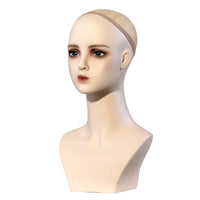 Mannequin Bust Form Short Torso Female Mannequin Head Realistic