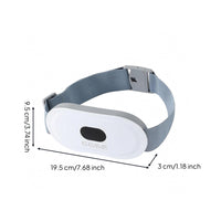 Wearable Belt Massager Adjustable Strap Vibrating Waist Belt Display Window