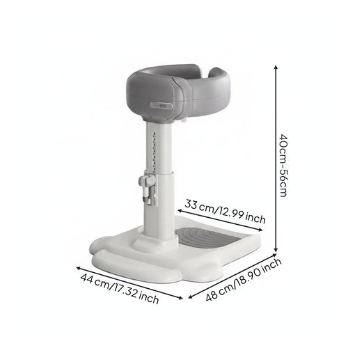 Standing Bath Support Rack Stable Base Baby Bath Stand Hose Clip for Toddlers