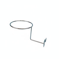 10 Pieces Slatwall Cap Display Easy to Install Slatwall Hat Holder for Retailers