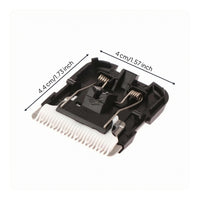 Replacement Hair Clipper Blade Easy to Clean Ceramic Clipper Blade Rustproof