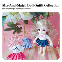 OB11 Doll Dress Summer Design Ob11 Doll Outfit Cute Design 1/12 Scale BJD Outfit