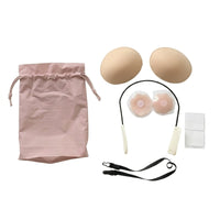 Frontless Bra Adjustable Underwear Secure for Deep-V Outfits, Wedding, Women