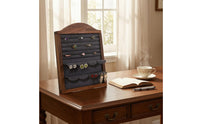 Arched Jewelry Rack Rectangular Frame Padded Jewelry Display Rack Elegant Design