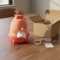 Capybara Soap Dispenser Towel Accent Washroom Item Molded Plastic