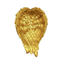 Resin Angel Wing Jewelry Holder Layered Feather Decor Ornament Molded