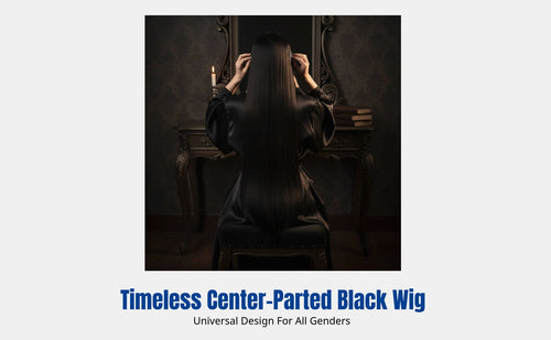 Cosplay Wig, Long Straight 100cm, Middle Part, Unisex, Anime Synthetic Fiber, Multiple Colors