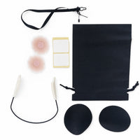 Frontless Bra Adjustable Underwear Secure for Deep-V Outfits, Wedding, Women