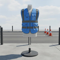 Reflective Safety Vest Long-Lasting High Visibility Clothing Lightweight