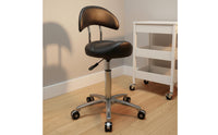 Ergonomic Saddle Chair Rotating Saddle Chair Metal Base