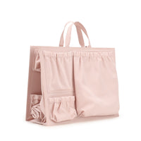 Tote Bag Insert Organizer Wipeable Material Tote Bag Organizer Water-Resistant Handbag Storage Divider for Moms, Travel