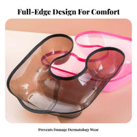 Leak-Proof Hair Perm Shoulder Tray Clothes Protector Hair Perm Neck Tray Waterproof for Hairstylists, Hairdressers, Barbershop