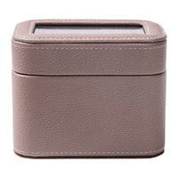 Portable Watch Holder Safeguarding Interior Portable Watch Organizer Long-Lasting Construction Clean-Clear