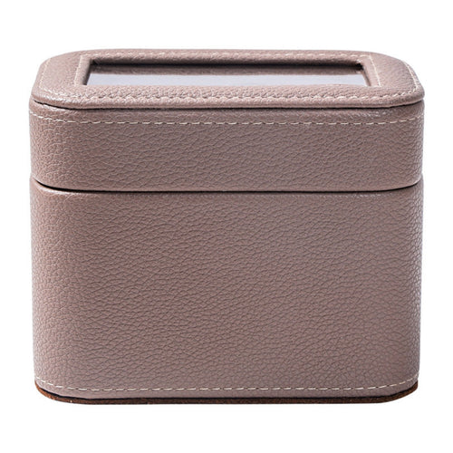 Portable Watch Holder Safeguarding Interior Portable Watch Organizer Long-Lasting Construction Clean-Clear
