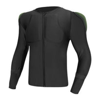 Armored Motorcycle Shirt Lightweight Slim Fit Protective Jacket with Shoulder Back Chest Padding and Mesh Ventilation for Shock Absorption Suitable for Motorcycle Enthusiasts Track Day Riders