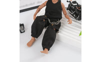 6 Inch Action Figure Pants Finely Crafted Miniature Hip Hop Pants for Dioramas