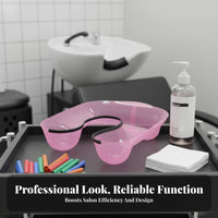 Leak-Proof Hair Perm Shoulder Tray Clothes Protector Hair Perm Neck Tray Waterproof for Hairstylists, Hairdressers, Barbershop