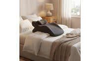 Multi-Functional Ergonomic Prone Sleeping Pillow Versatile Use Ergonomic Prone Pillow Non-Slip Bottom Memory Foam Support Wedge Cushion Removable Washable Cover for Book Readers, Office