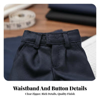 1/6 Scale Doll Pants Cuffed Ankles 1/6 Scale Pants Trendy Design