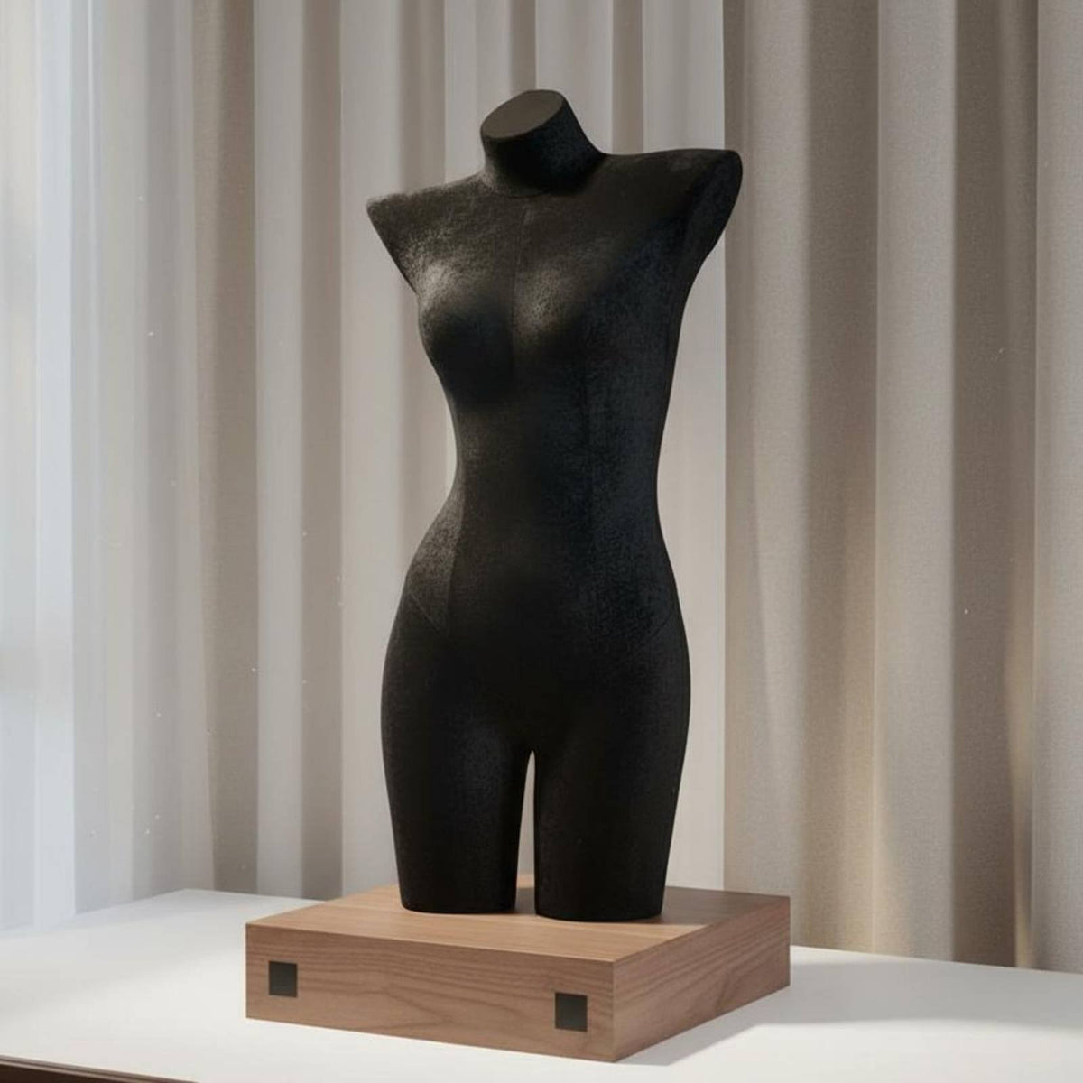 Lingerie Display Form Curvy Design Female Torso Mannequin Female Mannequin Torso Lightweight Adjustable Dress Form