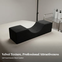 Removable Washable Cover Eyelash Extension Pillow Skin-Friendly U-Shaped Lash Pillow Hygienic for Estheticians, Clients, Microblading, Spa
