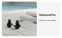 Comfortable Fit Waterproof Swimming Earplugs Washable Silicone Earplugs Ergonomic Design for Swimmers, Travelers, Studying, Travel, Concerts