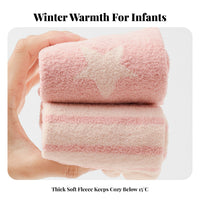 Soft & Comfortable Baby Crawling Knee Pads Stretchable Infant Thermal Knee Pads High Elasticity for Infants, Toddlers, Cold Weather, Bedtime