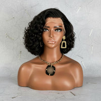 Female Mannequin Head Bust Pinable PVC Mannequin Bust Realistic Look