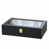Watch Storage Box Cushioned Compartments Watch Organizer Box Dust Protection