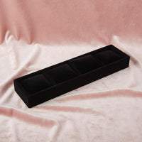 Luxurious Jewelry Display Tray Scuff Protection Watch Pillow Display Case Bracelet Storage Organizer Great Gift for Drawer