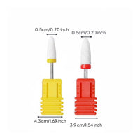 Ceramic Nail Professional Quality Manicure Grinding Head for Home Use
