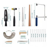 18 Pieces Jewelry Tool Kit Exact Tools Allcomplete for Bench Work, Jewelers