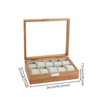 Watch Box with Glass Lid Clear Watch Box with Window Safeguarding for Collectors