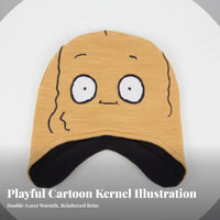 Cute Design Potato Beanie Warm Nut Hat Comfortable for All Genders, Teenagers, Cold Weather, Daily Wear, Outdoor