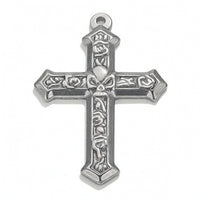 Cross Pendant with Loop Decorative Cross Dangle Charm Lightweight