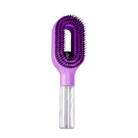 Spray Hair Comb Dense Bristles Detachable Bottle Comb Transparent Handle