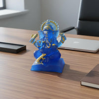 Elephant Deity Statue Symbol of Good Fortune Lord Elephant Deity Statue Idol Ganpati Idol Detailed Craftsmanship