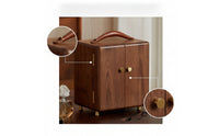 Jewelry Cabinet with Side Doors Portable Jewelry Armoire with Drawers Furniture for Dresser