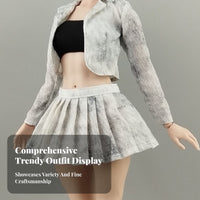 1/6 Scale Female Clothing Stylish Design 1/6 Scale Figure Clothes BJD Doll Clothes Modern Fit 12 Inch Doll Suit Set