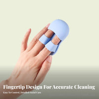 Gentle on Skin Silicone Face Brush Massaging Mini Nose Cleaning Brush Easy to Hold for Adults, Teenagers, Home Spa, Shower, Bathroom